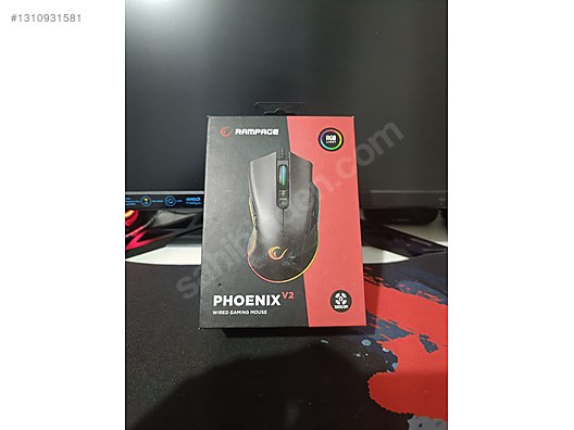 Phoenix Rampage Rampage Phoenix v2 oyuncu mouse sahibinden.comda - 1310931581