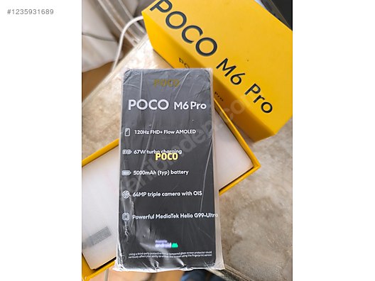 Xiaomi Poco M6 Pro Cep Telefonu Fiyatları & Modelleri Xiaomi Poco M6 Pro Cep Telefonu Fiyatları & Modelleri