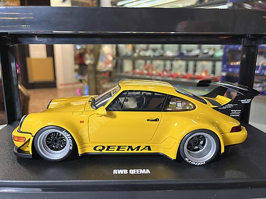 Porsche RWB QEEMA - Solido 1/18 - Miniature Voiture De Collection