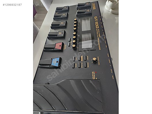 Boss gt 100 pedal - Prosesör ve Diğer Enstrüman Yan Ekipmanları