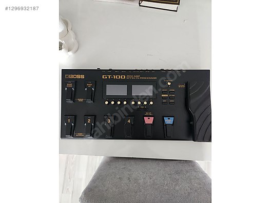 Boss gt 100 pedal - Prosesör ve Diğer Enstrüman Yan Ekipmanları
