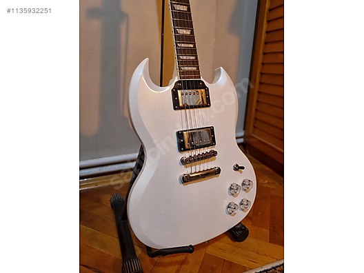 Epiphone sg muse store pearl white metallic