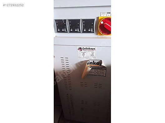 22.5 KW Çetinkaya regülatör 3 fazlı otomatik - Regülatör ve Yapı Malzemeleri sahibinden.com'da