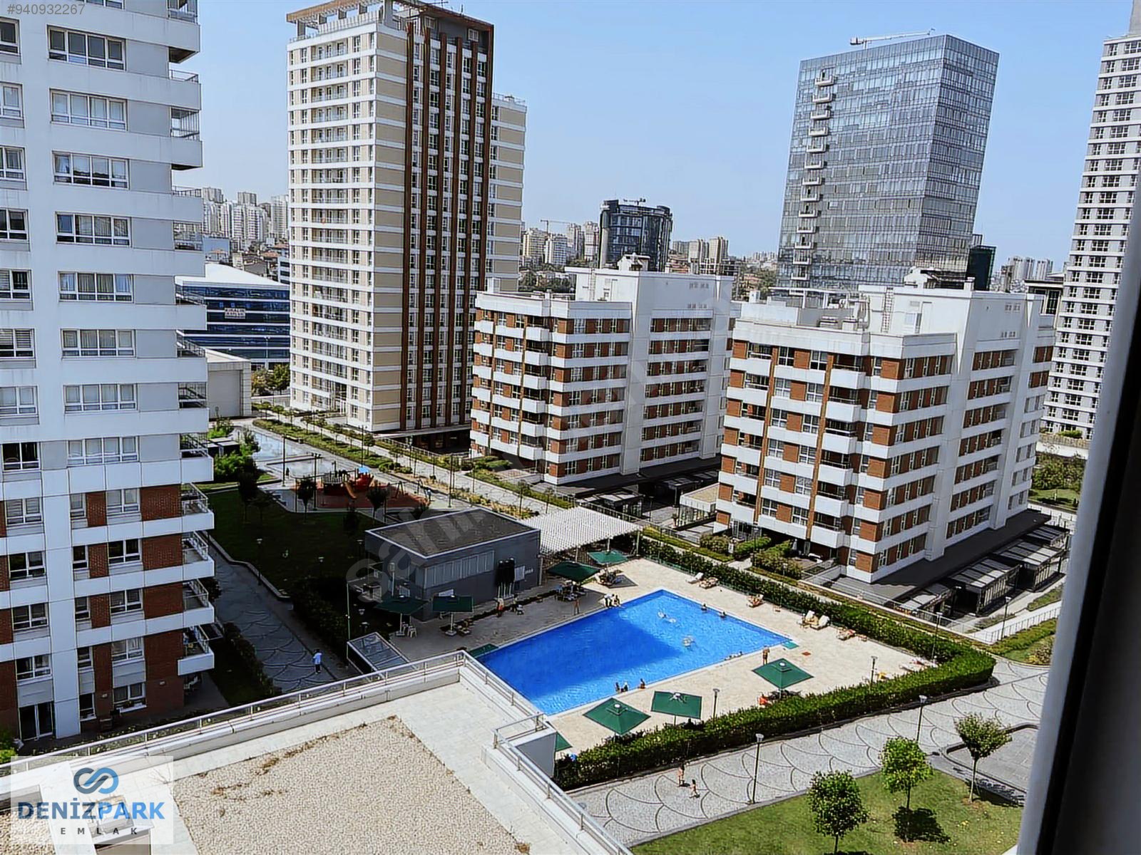 NUROLPARK DENİZPARK�tan 2+1 K.MUTFAK BALKONLU KİRALIK DAİRE Kiralık