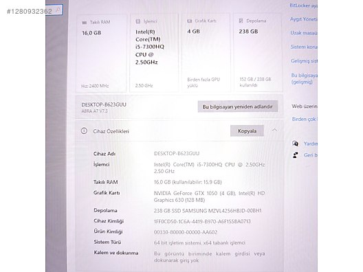 Intel Core i5 Monster Oyuncu Laptop