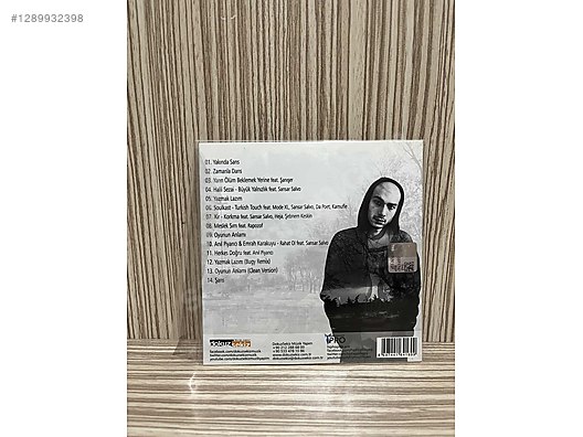 Sansar Salvo yakında sans albümü Türkçe rap CD'si - Müzik CD leri