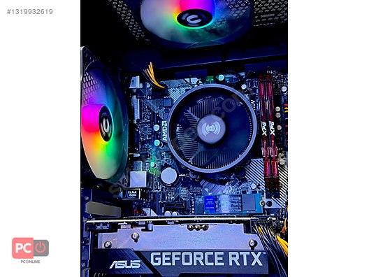 PC-OEM / RYZEN 5 5500 - RTX 3060 12 GB - 2.EL SİSTEM on sahibinden