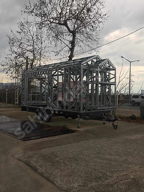 Tiny house dingili ve karkası 6 metre cumbalı