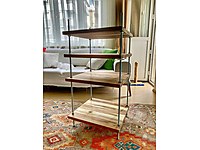 Hi-fi sistemler stand ceviz