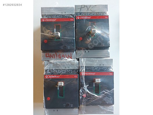 FEDERAL F31 200 A 35 KA KOMPAKT ŞALTER - Sigorta ve Yapı Malzemeleri sahibinden.com'da