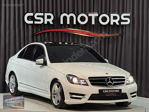 CSR MOTORS-2012 MERCEDES-BENZ C180 AMG-CAM TAVAN-LED...