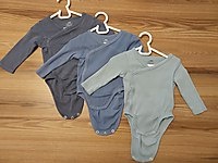 H&M 3'lü BODY 2-4 AY TEMİZ