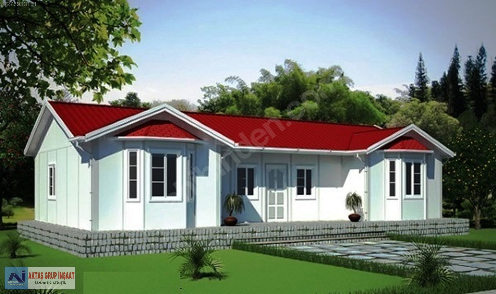 135m2 3+1 GENİŞ SALON VE MUTFAKLI TEKKATLI LÜX PREFABRİK EVLER