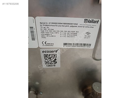 Used & Brand New Items / Electrical Appliances / Heating, Cooling & Venting / Combi Boilers