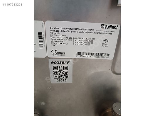 Used & Brand New Items / Electrical Appliances / Heating, Cooling & Venting / Combi Boilers