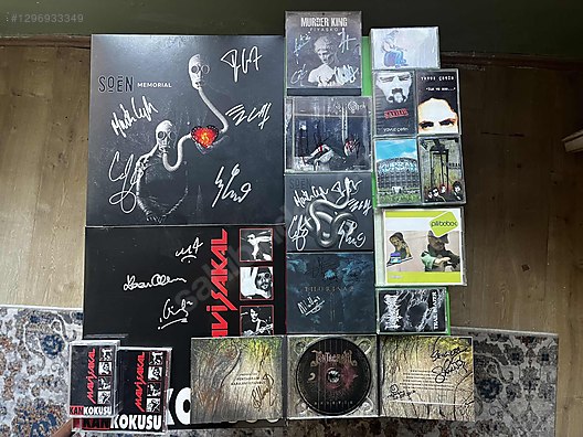 İMZALI,NADİR,JELATİNDE PLAK-CD-KASET sahibinden.comda - 1296933349