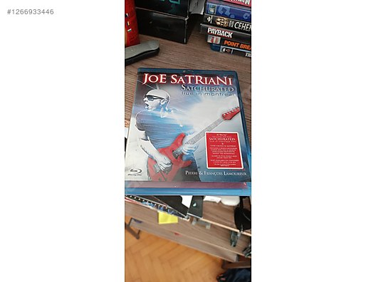 JOE SATRIANI-SATCHURATED-LIVE IN MONTREAL bluray - Müzik CD