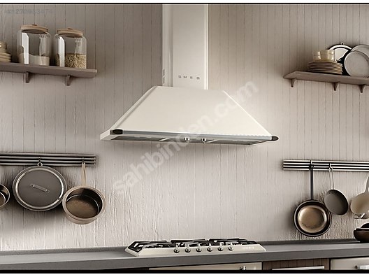 SMEG SIFIR ANKASTRE RETRO DAVLUMBAZ 90CM KT90PE VİCTORIA