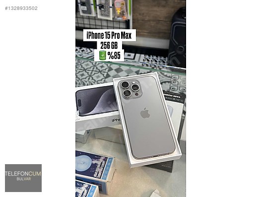 Apple / iPhone 15 Pro Max / iPhone 15 Pro Max 256 GB %85 Hatasız