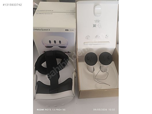 Meta quest 3 512 GB Temiz Garantili sahibinden.comda - 1315933742