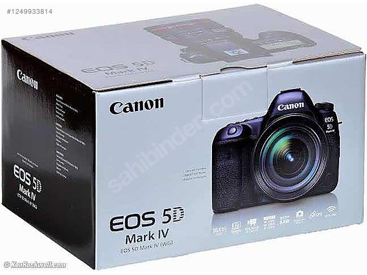 Sıfır Canon EOS 5D Mark IV DSLR Dijital Fotoğraf Makinesi