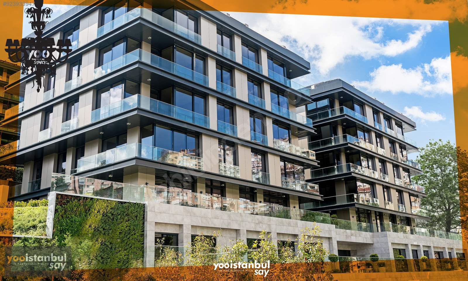 YOO İSTANBUL SATIŞ OFİSİNDEN KİRALIK KÖPRÜ MANZARALI KÖŞE 4+1 Kiralık