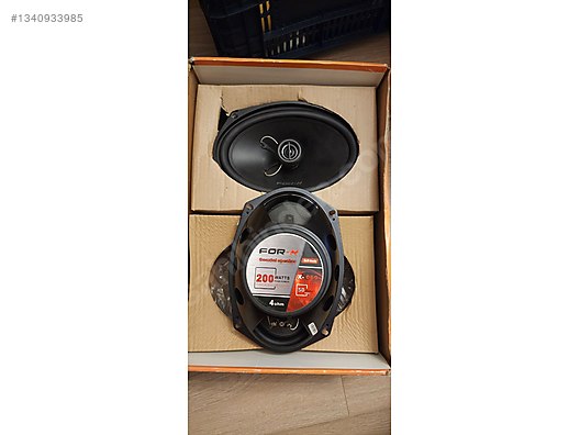 販売屋さん　904040 Satılık Temiz For-X X-069 Oval Hoparlör (6x9 - 1340933985