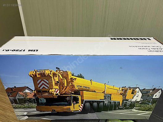 Liebherr LTM 1750 9.1 Mobil vinç Modeli 1/50 Ölçek on sahibinden