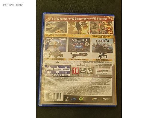 PS4 JUST CAUSE 3 sahibinden.comda - 1312934092