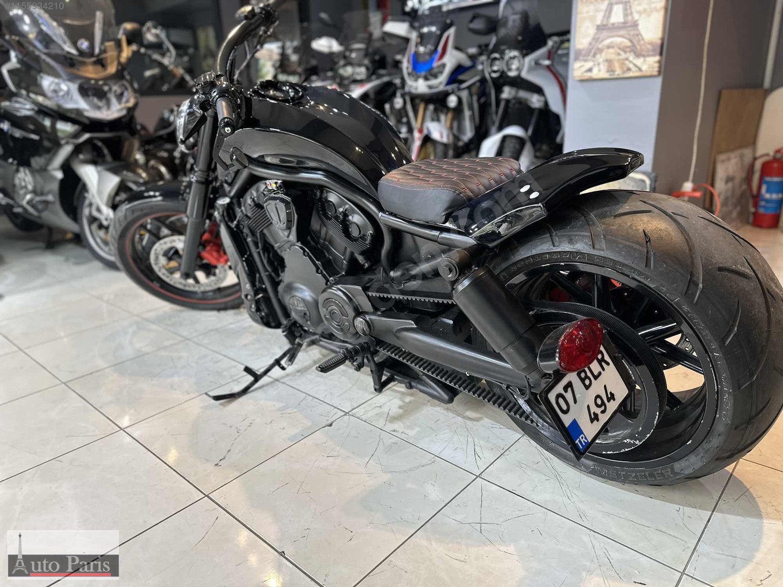 Black Backrest Sissy Bar+Luggage For Yamaha V Star DS 400 650 Custom Drag Star