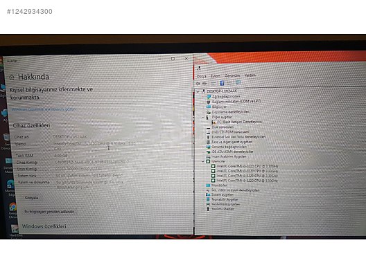 ECS Ddr3 Anakart+i3 3.nesil işlemci+4Gb ddr3 Ram - Anakart ve Tüm Masaüstü Bilgisayar Parçaları sahibinden.com'da