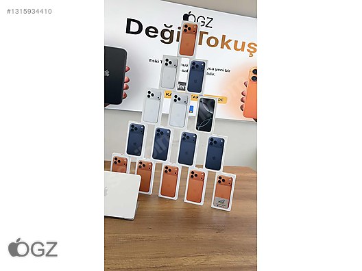 Apple / iPhone 15 / GÖZLERİNE İNAN! KARTLA VADE FARKSIZ !! İPHONE