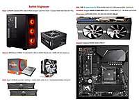 Bilgisayar: Ryzen 9 3900x +32GB DDR4 1TB SSD + 1 TB HDD + RX 580
