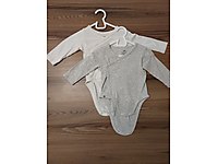 H&M 2'Lİ BODY TEMİZ 2-4 AY