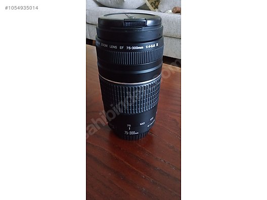 Canon Lens 75 300mm Canon Slr Lens Cesitleri Sahibinden Com Da