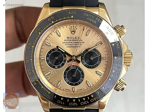 Rolex / Rolex Daytona Pikachu 126518LN Gold Oysterflex 40mm #YZ