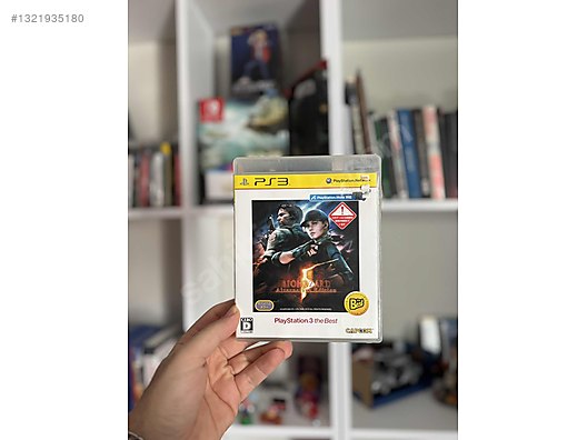 Biohazard 5 The Best Edition PS3 - Nadir Japonya Baskısı on