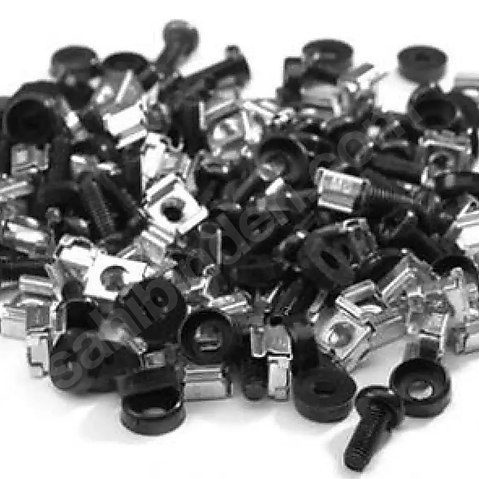 KABİNET VİDASI M6VİDA+KAFES SOMUN+PUL 50Lİ SET