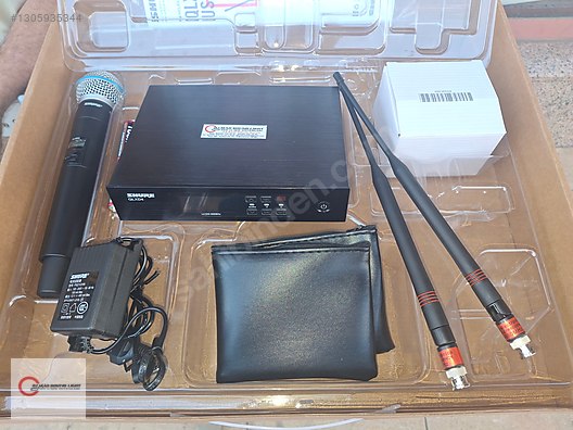 SHURE QLXD4 L4 TELSİZ MİKROFON Frekans 626-668 MHZ - 30.000 TL