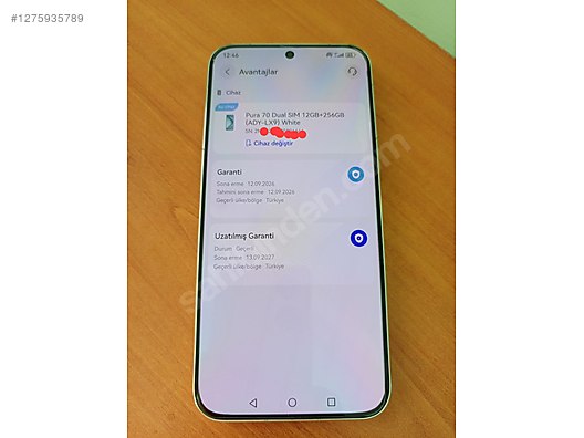 Used & Brand New Items / Cell Phones & Accessories / Cell Phones / Huawei / Pura 70