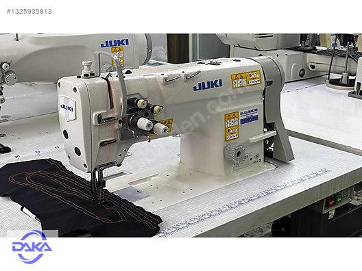JUKI LH-3126 İptalsiz küçük mekik çift iğne dikiş makinesi