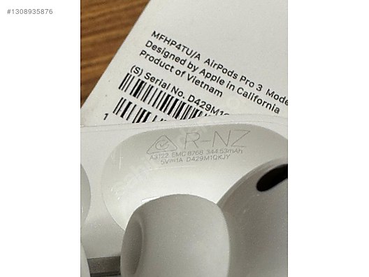 SIFIR BUL ÇALIŞIR-KONUM GÖSTERİR. Airpods Pro 3 ŞARJ KUTUSU KUTU