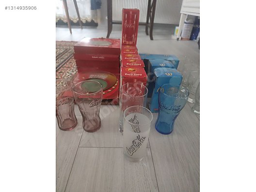 Coca-Cola,Tang Euro 2004 Kupa Bardak ve Tabakları on sahibinden
