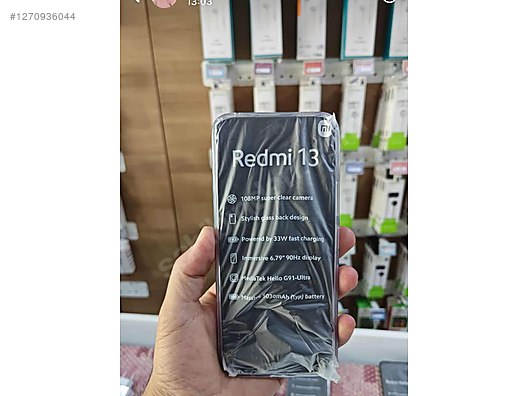 İkinci El ve Sıfır Alışveriş / Cep Telefonu & Aksesuar / Cep Telefonu / Xiaomi / Redmi 13