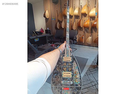 Yaygın Saz Kelebek (Akçaağaç) Uzun Sap Bağlama / Saz - 1294936495