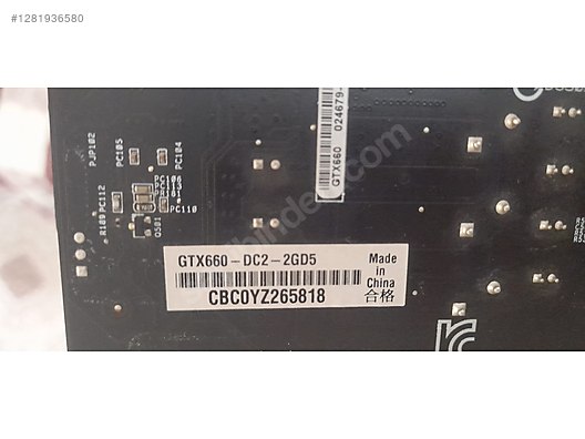 Used & Brand New Items / Computers / Desktops / Desktop Components / Graphics Cards