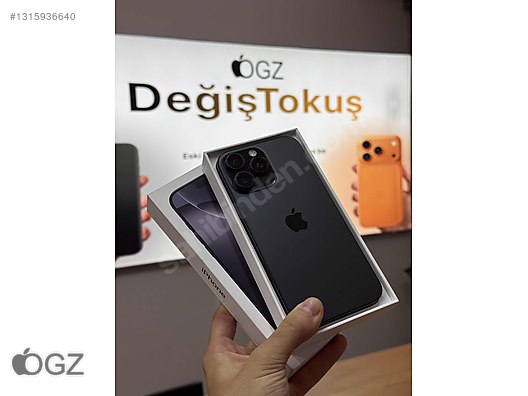 Apple / iPhone 16 Pro Max / İNANILMAZ! 16 PRO MAX 512GB - %91