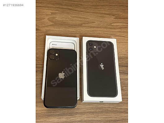 Apple / iPhone 11 / İPhone 11 Kutulu Siyah 64gb Değişensiz