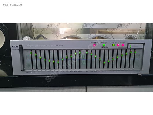 Akai EA-G90 Stereo Grafik Ekolayzır (1981-83) on sahibinden.com