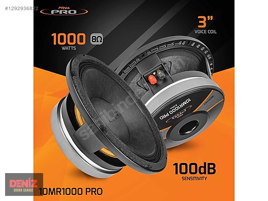 r*m様 【希少US9・定価13.2万】DAME TRI-LINK MONOGR Hoparlör / Midrange / PRV Audio 25cm Midrange Loundspeaker 500 Rms